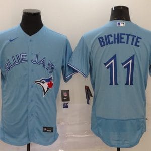 Toronto Blue Jays #11 Bo Bichette Blue Flex Base Stitched Jersey