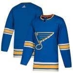 St. Louis Blues Blue Stitched Jersey