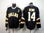 Stars #14 Jamie Benn Black Stitched Jersey