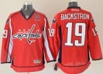 Capitals #19 Nicklas Backstrom Red Stitched Jersey
