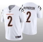 Cincinnati Bengals #2 Evan McPherson White Vapor Untouchable Limited Stitched Jersey