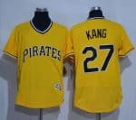 Pirates #27 Jung-Ho Kang Gold Flexbase Authentic Collection Cooperstown Stitched Jersey