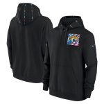 Jacksonville Jaguars Black 2023 Crucial Catch Club Pullover Hoodie