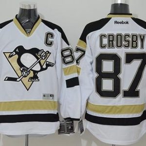 Penguins #87 Sidney Crosby White 2014 Stadium Series Stitched Jersey