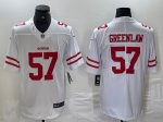 San Francisco 49ers #57 Dre Greenlaw White Vapor Untouchable Limited Stitched Jersey