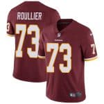 Washington Redskins #73 Chase Roullier Burgundy Red Vapor Untouchable Limited Stitched Jersey