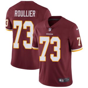 Washington Redskins #73 Chase Roullier Burgundy Red Vapor Untouchable Limited Stitched Jersey