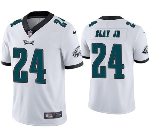 Philadelphia Eagles #24 Darius Slay JR White Vapor Untouchable Limited Stitched Jersey
