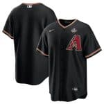 Arizona Diamondbacks Blank Black 2023 World Series Cool Base Stitched Jersey
