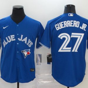 Toronto Blue Jays #27 Vladimir Guerrero Jr. Majestic Blue Cool Base Stitched Jersey