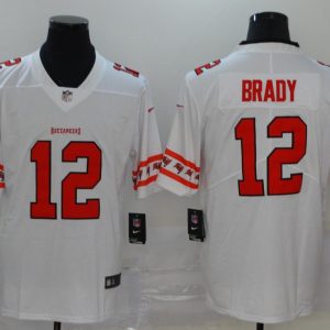 Tampa Bay Buccaneers #12 Tom Brady 2020 White Vapor Untouchable Limited Stitched Jersey