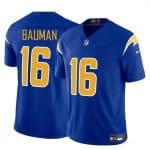 Los Angeles Chargers #16 Casey Bauman Royal 2024 F.U.S.E. Vapor Limited Stitched Jersey