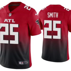 Atlanta Falcons #25 Ito Smith 2020 Red Vapor Untouchable Limited Stitched Jersey