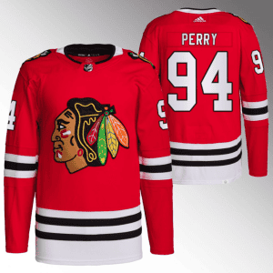 Chicago Blackhawks #94 Corey Perry Red Stitched Jersey