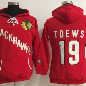 Chicago Blackhawks #19 Jonathan Toews Red Old Time Heidi NHL Hoodie
