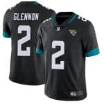 Jacksonville Jaguars #2 Mike Glennon Black Vapor Untouchable Limited Stitched Jersey
