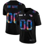 Tennessee Titans Customized 2020 Black Crucial Catch Limited Stitched NFL Jersey