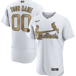 St. Louis Cardinals Active Player Custom 2022 All-Star White Flex Base Stitched Jersey