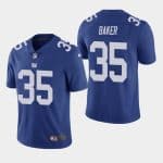 New York Giants #35 Deandre Baker Royal Blue Stitched Jersey