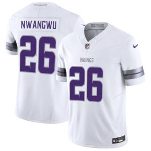 Minnesota Vikings #26 Kene Nwangwu White F.U.S.E. Winter Warrior Limited Stitched Jersey