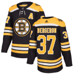 Boston Bruins #37 Patrice Bergeron Black Stitched Adidas Jersey