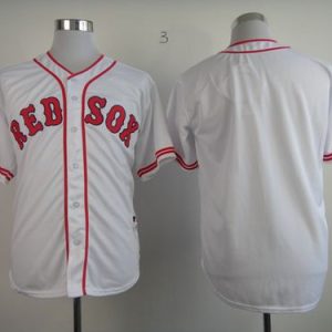 Red Sox Blank White 1936 Turn Back The Clock Stitched Jersey