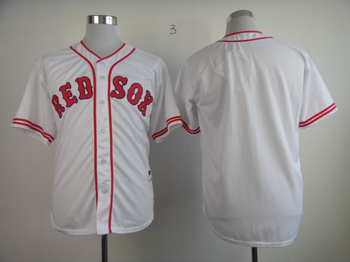 Red Sox Blank White 1936 Turn Back The Clock Stitched Jersey