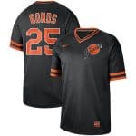 San Francisco Giants #25 Barry Bonds Navy Cooperstown Collection Legend Stitched Jersey