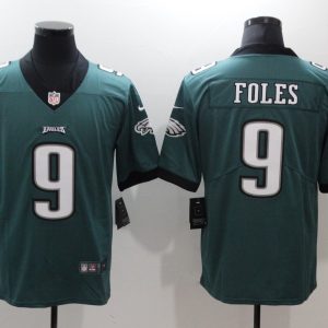 Philadelphia Eagles #9 Nick Foles Green Vapor Untouchable Limited Stitched Jersey