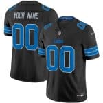 Detroit Lions Custom Black 2024 F.U.S.E. 2nd Alternate Vapor Limited Stitched Jersey