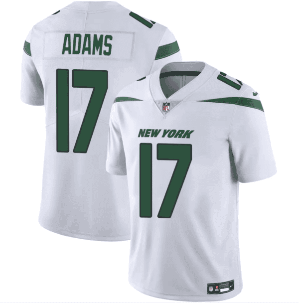 New York Jets #17 Davante Adams White 2024 Vapor Untouchable Limited Stitched Jersey