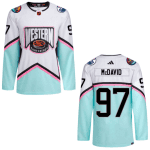 Edmonton Oilers #97 Connor McDavid 2023 White All-Star Game Stitched Jersey