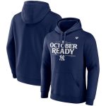 New York Yankees Navy 2024 Postseason Locker Room Pullover Hoodie