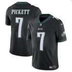 Philadelphia Eagles #7 Kenny Pickett Black Vapor Untouchable Limited Stitched Jersey