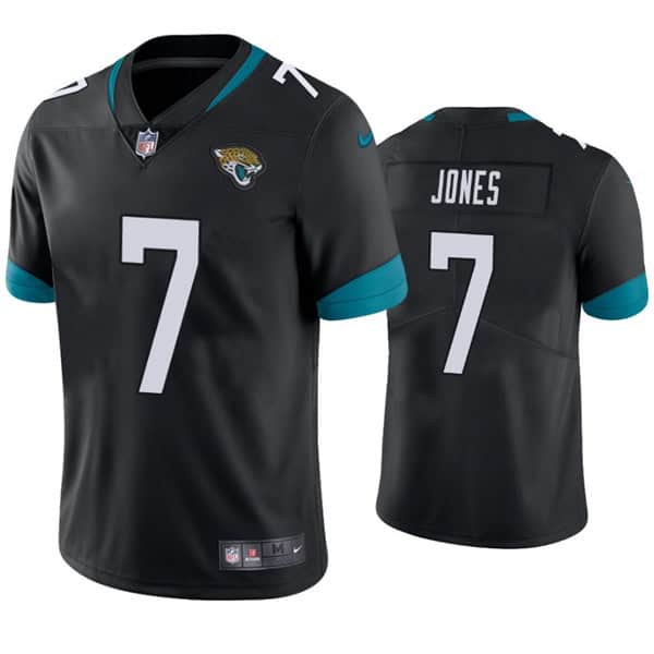 Jacksonville Jaguars #7 Zay Jones Black Vapor Untouchable Limited Stitched Jersey
