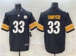 Pittsburgh Steelers #33 Jack Sawyer Black 2025 Vapor Limited Football Stitched Jersey