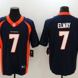 Denver Broncos #7 John Elway Navy Vapor Untouchable Player Limited Jersey