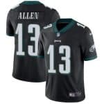 Philadelphia Eagles #13 Devon Allen Black Vapor Untouchable Limited Stitched Jersey