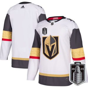 Vegas Golden Knights Blank White 2023 Stanley Cup Final Stitched Jersey