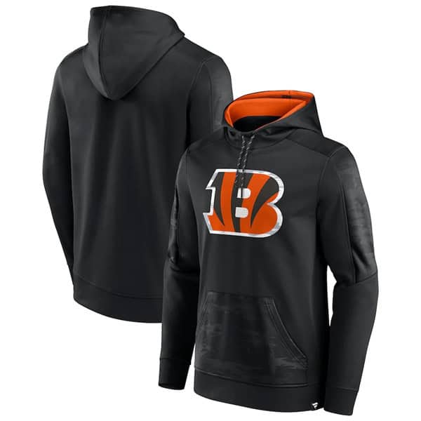 Cincinnati Bengals Black On The Ball Pullover Hoodie