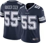 Dallas Cowboys #55 Leighton Vander Esch Navy 2019 100th Season Vapor Untouchable Limited Stitched Jersey