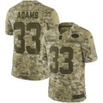 Jets #33 Jamal Adams 2018 Camo Salute To Service Limited Stitched Jersey