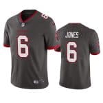 Tampa Bay Buccaneers #6 Julio Jones Gray Vapor Untouchable Limited Stitched Jersey