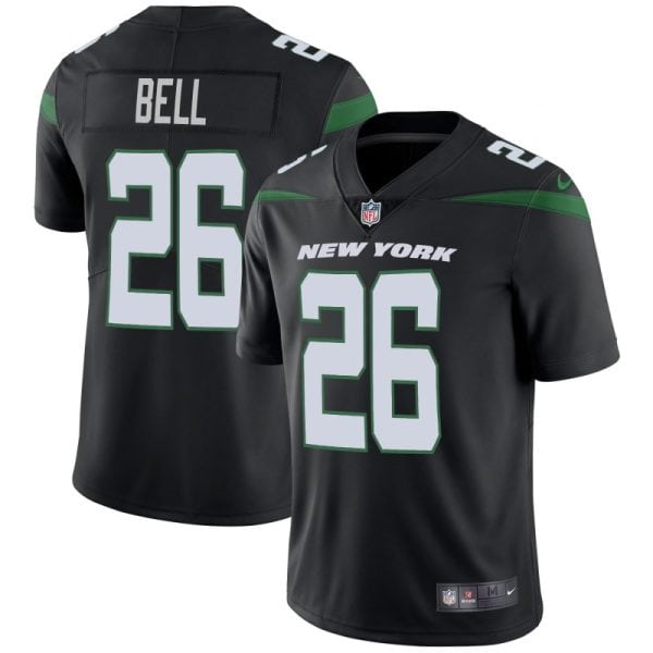 New York Jets #26 Le'Veon Bell Black Vapor Untouchable Limited Stitched Jersey