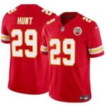 Kansas City Chiefs #29 Kareem Hunt Red 2024 F.U.S.E. Vapor Untouchable Limited Stitched Jersey