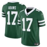 New York Jets #17 Davante Adams Green 2024 F.U.S.E. Throwback Limited Stitched Jersey
