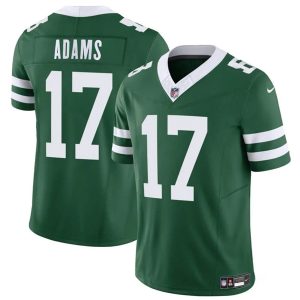 New York Jets #17 Davante Adams Green 2024 F.U.S.E. Throwback Limited Stitched Jersey