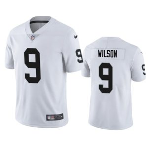Las Vegas Raiders #9 Tyree Wilson White 2023 Draft Vapor Limited Stitched Jersey