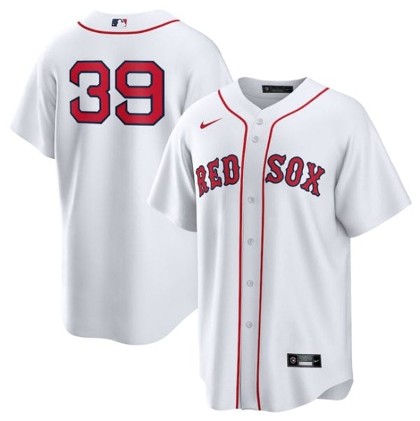 Boston Red Sox #39 Marcelo Mayer White 2024 Cool Base Stitched Jersey