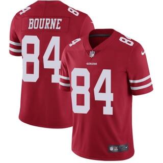 San Francisco 49ers #84 Kendrick Bourne Red Vapor Untouchable Limited Stitched Jersey